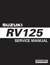 Suzuki rv 125 manuel d'utilisation manuel guide rv125 OWNERS MANUAL 