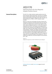 AMS AS5170C Datasheet