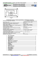Tecnocontrol SE192K Series User Manual