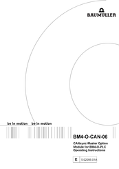 Baumuller BM4-O-CAN-06 Operating Instructions Manual