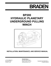 Paccar Braden BP200 Installation Maintenance And Service Manual