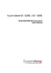 hyperstone E1-32XS User Manual