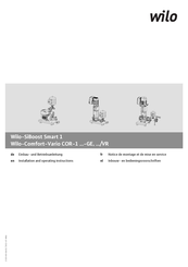 Wilo COR-1MVIE204EM2-GE Installation And Operating Instructions Manual