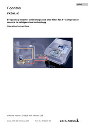 ZIEHL-ABEGG Fcontrol FKDMxx-C Series Operating Instructions Manual