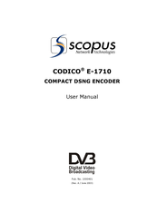 Scopus CODICO E-1710 User Manual