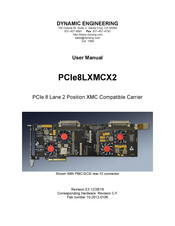 Dynamic Engineering PCIe8LXMCX2 User Manual