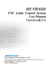 Adtech ADT-CNC4220 User Manual