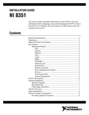 NI 8351 Installation Manual