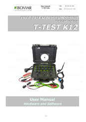 BOVIAR T-TEST K12 User Manual