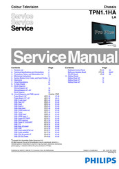 Philips Pro Plus 32HFL5332/93 Service Manual