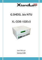 XtendLan G.SHDSL .bis NTU Series User Manual