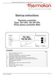 Thermokon TS1 SP 3Ph 06 Technical Data Manual