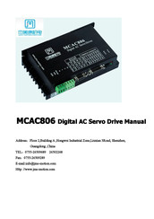 JMC MCAC806 Manual