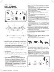 Bestway BOLT X2 Owner's Manual