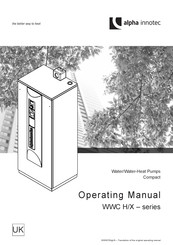 alpha innotec WWC H/X Series Operating Manual