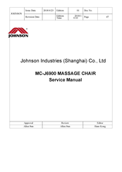 Johnson MC-J6900 Service Manual