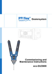 ViscoTec Preeflow eco-DUO600 Commissioning And Maintenance Instructions