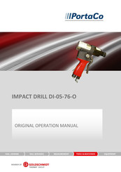 PortaCo DI-05-76-O Operation Manual