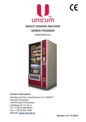 UNICUM Foodbox User Manual