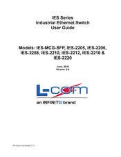 l-com IES-MCG-SFP User Manual
