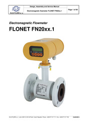 Elis FLONET FN20xx.1 Series Design, Assembly And Service Manual