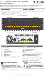 Nexsan Nexsan Unity Storage 316 Quick Start Manual