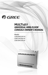 Gree Multi21 CONS18HP230V1AF Owner's Manual