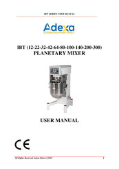 Adexa IBT 12-VE User Manual