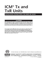 MSA ICM TxR Unit Installation Instructions