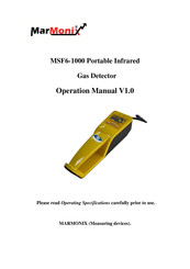 MarMonix MSF6-1000 Operation Manual