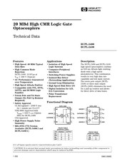 HP HCPL-2400 Technical Data Manual
