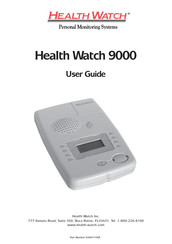 Health Watch 9000 User Manual