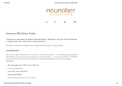 Neunaber Immerse Mk II User Manual