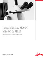Leica M205A Technical Information