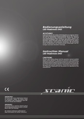 Scanic LED Mushroom DMX Instruction Manual