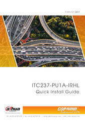 Dahua Technology COP Security ITC237-PU1A-IRHL Quick Install Manual