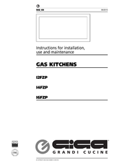 GIGA I6FZP Instructions For Installation, Use And Maintenance Manual