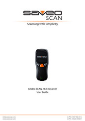 SAVEO SAVEO-SCAN-PKT-RCCD-BT User Manual