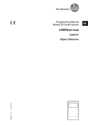 IFM Electronic O3M151 Programming Manual