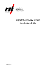 RST Instruments Digital ThermArray System Installation Manual
