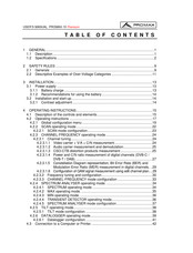 Promax PROMAX-10 Premium User Manual