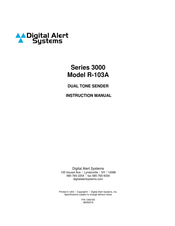 Digital Alert Systems 3185E Instruction Manual