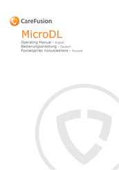 CareFusion MicroDL Operating Manual