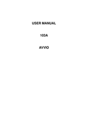Avvio 103A User Manual