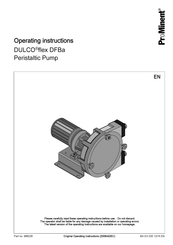 ProMinent DULCOflex DFBa 010 Operating Instructions Manual