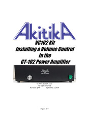 Akitika VC102 Assembly Manual