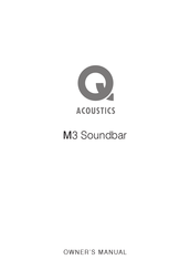 Q Acoustics M3 Owner's Manual