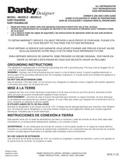 Danby DAR170A2WDD Owner's Use And Care Manual