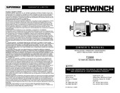 Superwinch T2000 Owner's Manual