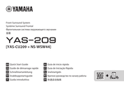 Yamaha YAS-209 Quick Start Manual